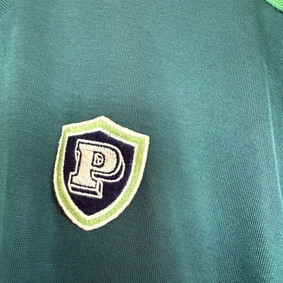 Pink Victoria’s Secret Track Jacket Long Sleeve Zip Sporty Lightweight Green XXL - Picture 9 of 13